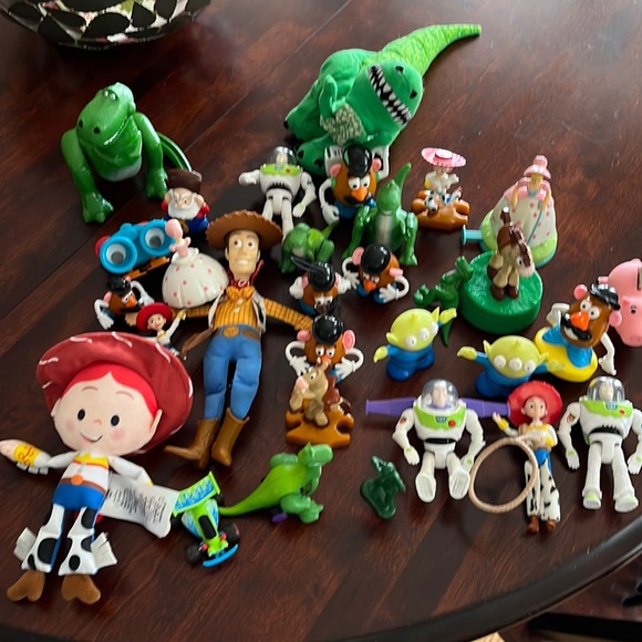 disney/toy story Toys Large Bundle Of Toy Story Characters Poshmark